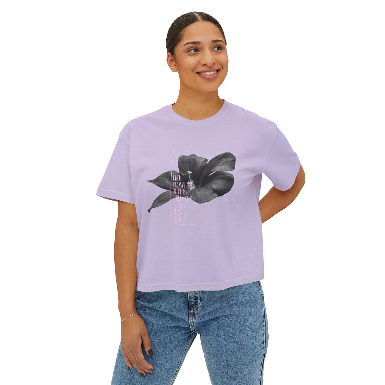 THE LORDS BEAUTY SHINES - BOXY TEE