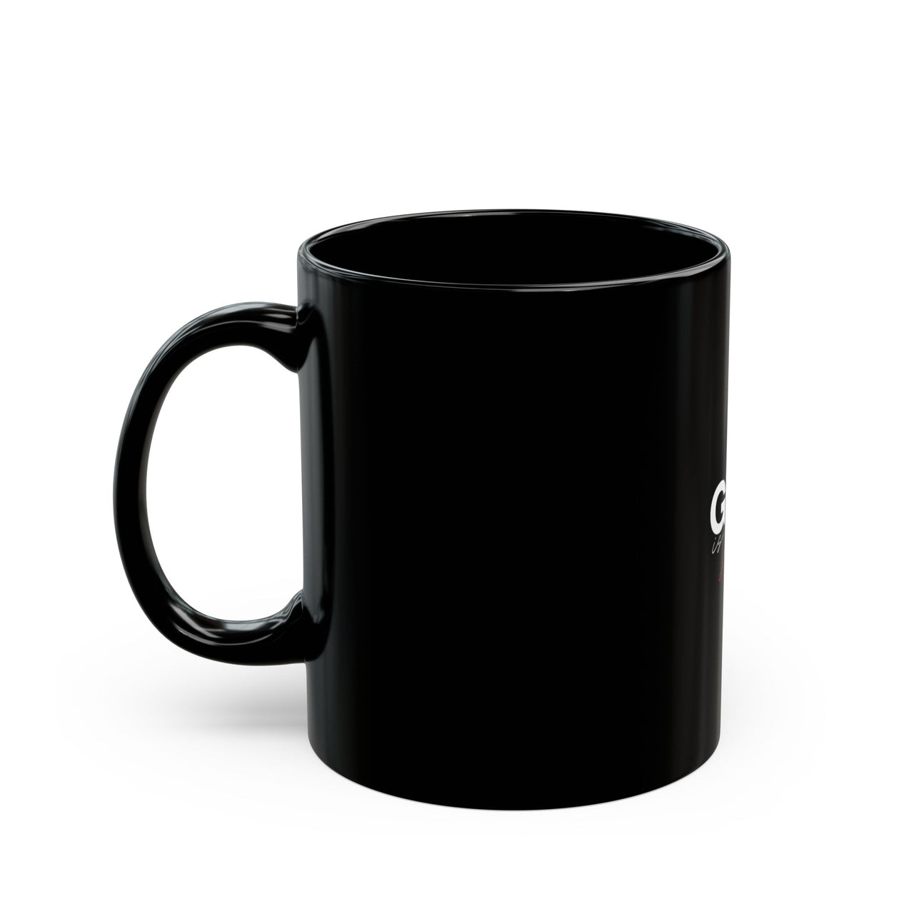 GOD IS GREAT - BLACK MUG