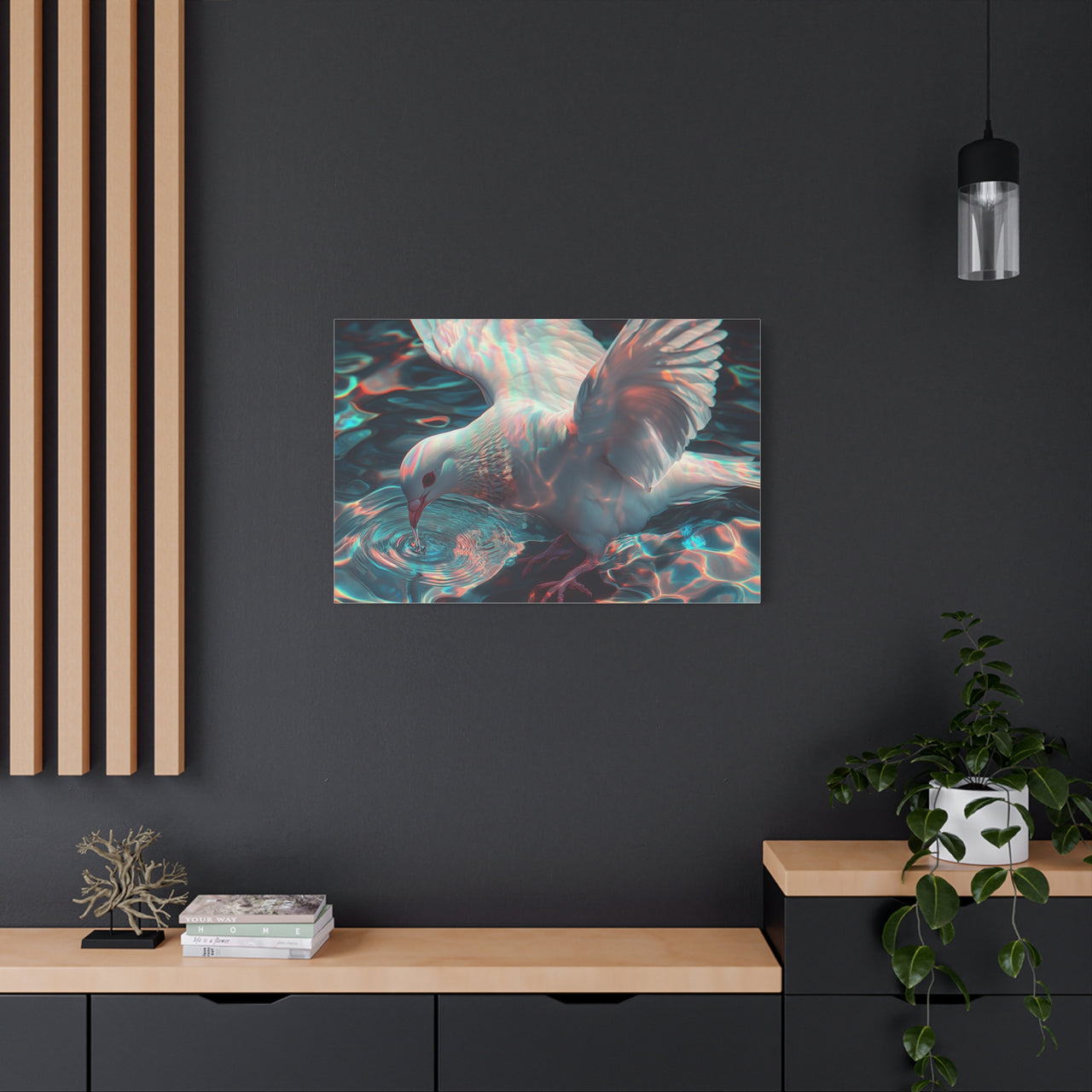 CHROMATIC DOVE - CANVAS