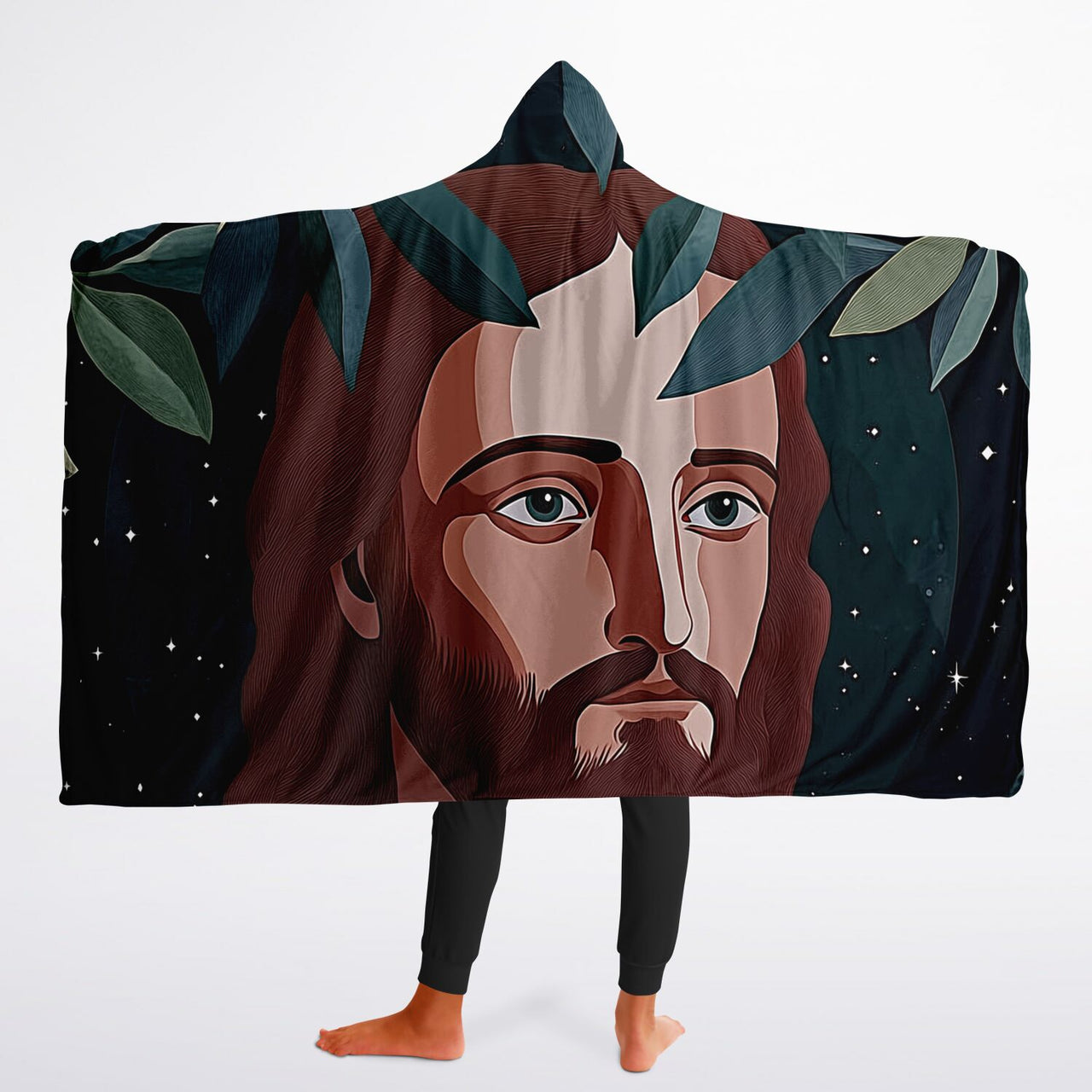 JUNGLE JESUS - HOODED BLANKET