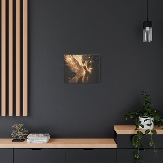 JESUS AND THE DOVE - CANVAS