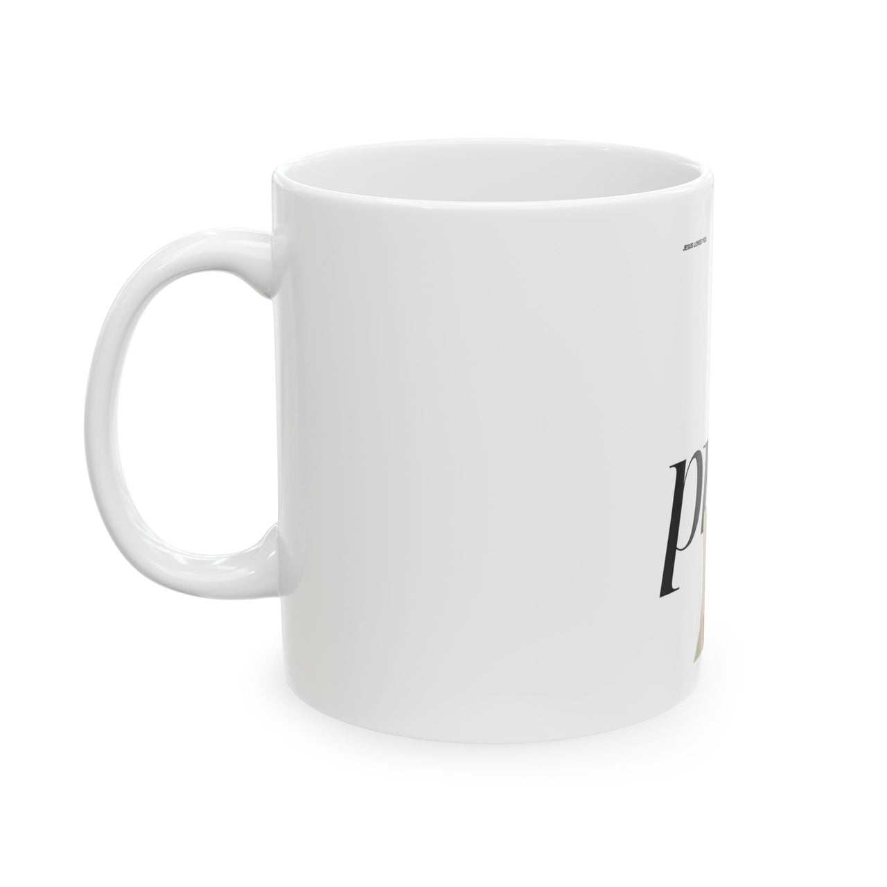 PRAY - WHITE MUG