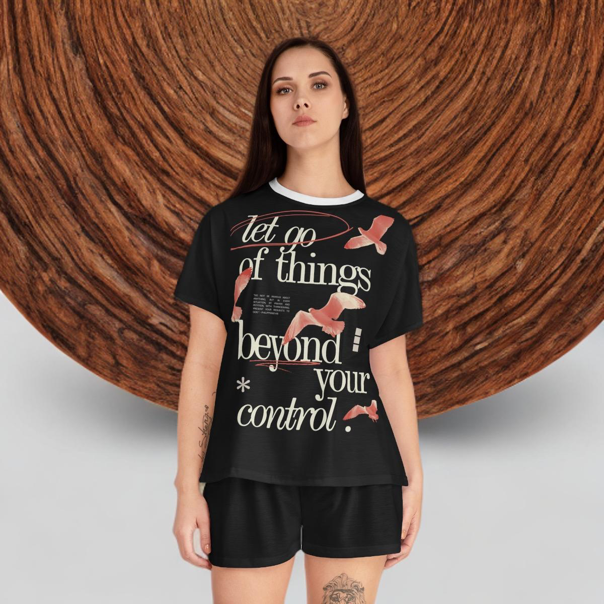 LET GO OF THINGS BEYOND YOUR CONTROL - PAJAMA SET