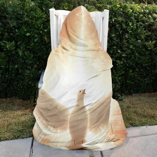 FLYING DOVE - HOODED BLANKET