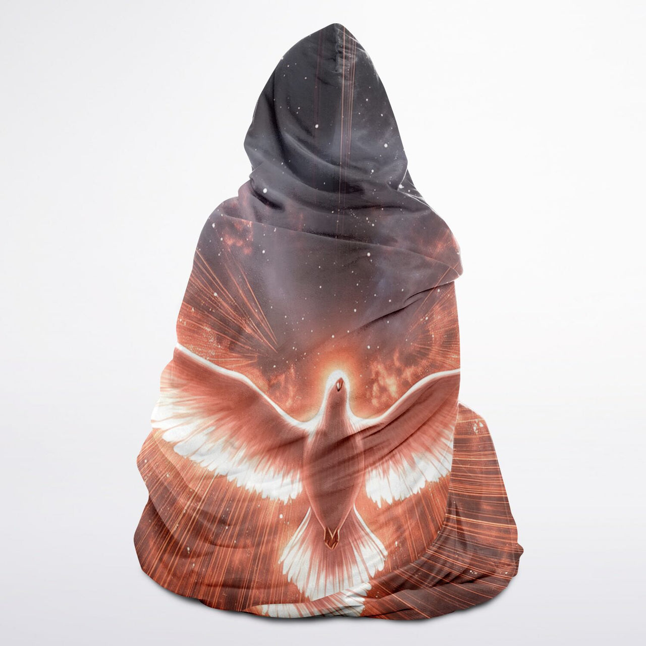 FLYING DOVE - HOODED BLANKET