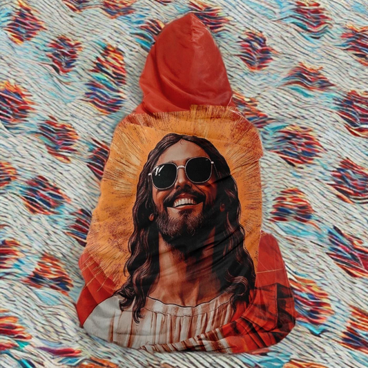 COOL JESUS - HOODED BLANKET
