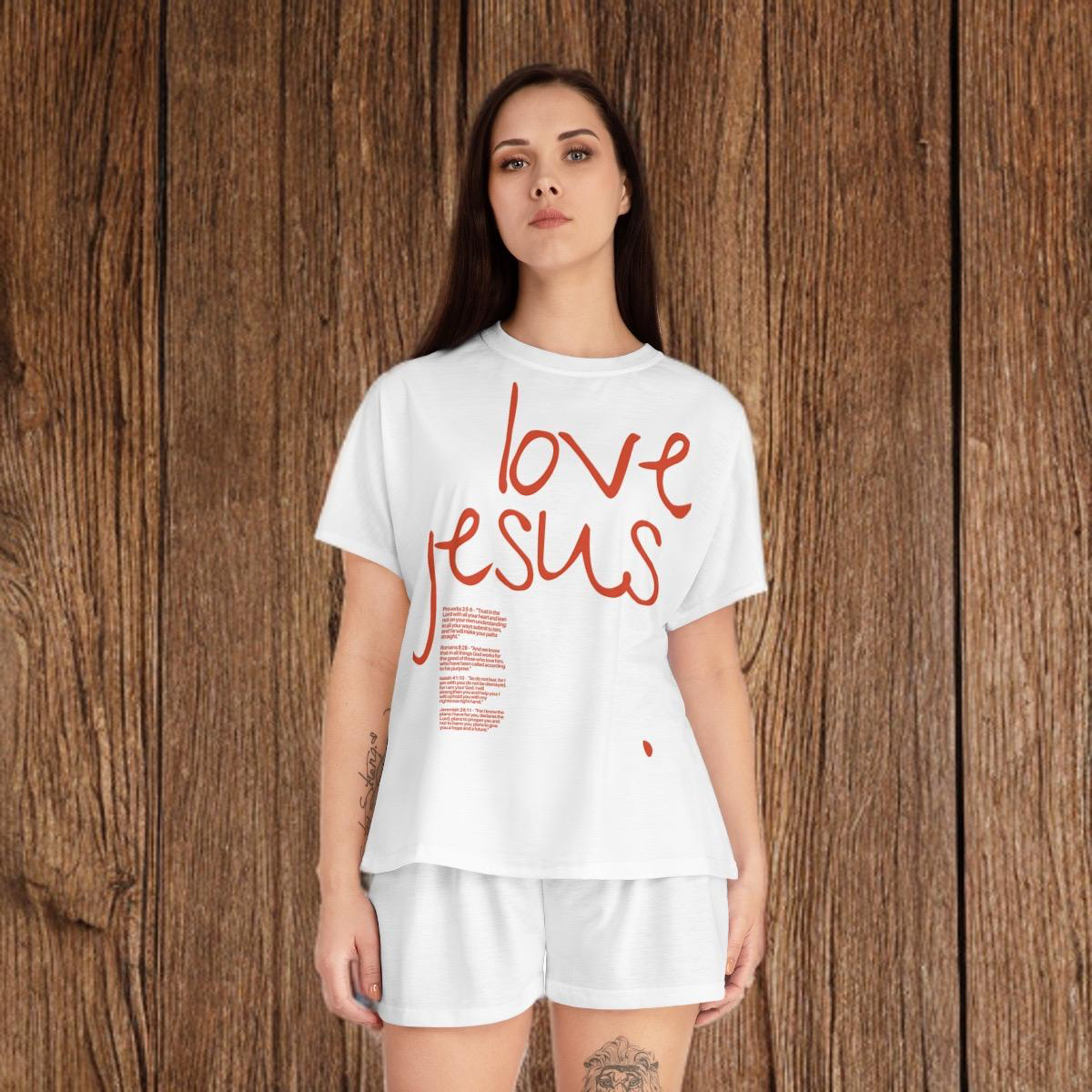 LOVE JESUS - PAJAMA SET
