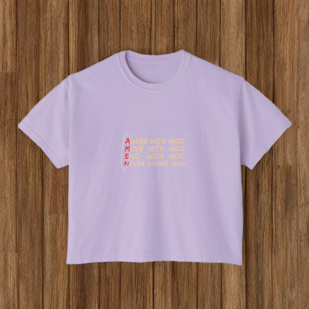 AMEN - BOXY TEE