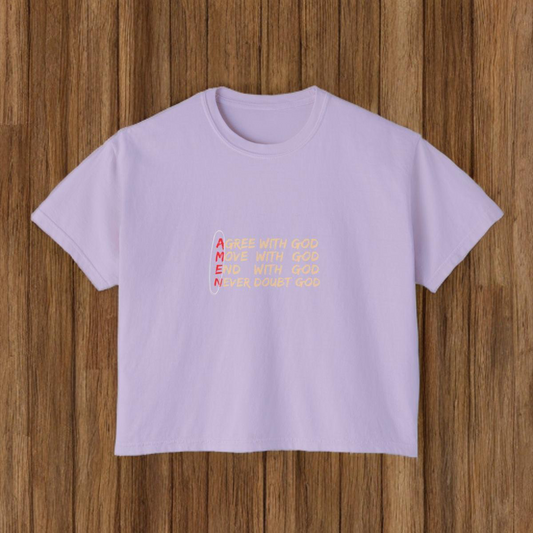 AMEN - BOXY TEE