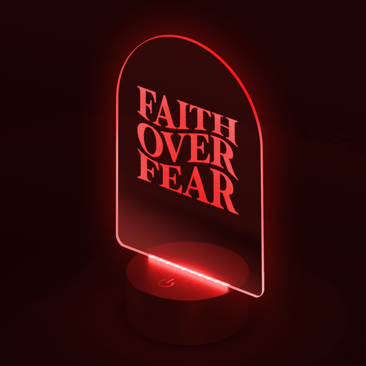 FAITH_OVER_FEAR_-_LED_SIGN_Arc_Dark_Angle_Red_Mockup.png