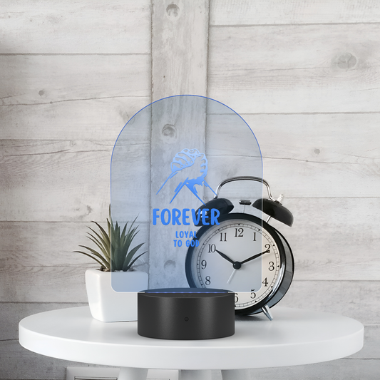 FOREVER_LOYAL_TO_GOD_-_ARYLLIC_LED_SIGN_Arc_Lifestyle_White_Table_Mockup.png