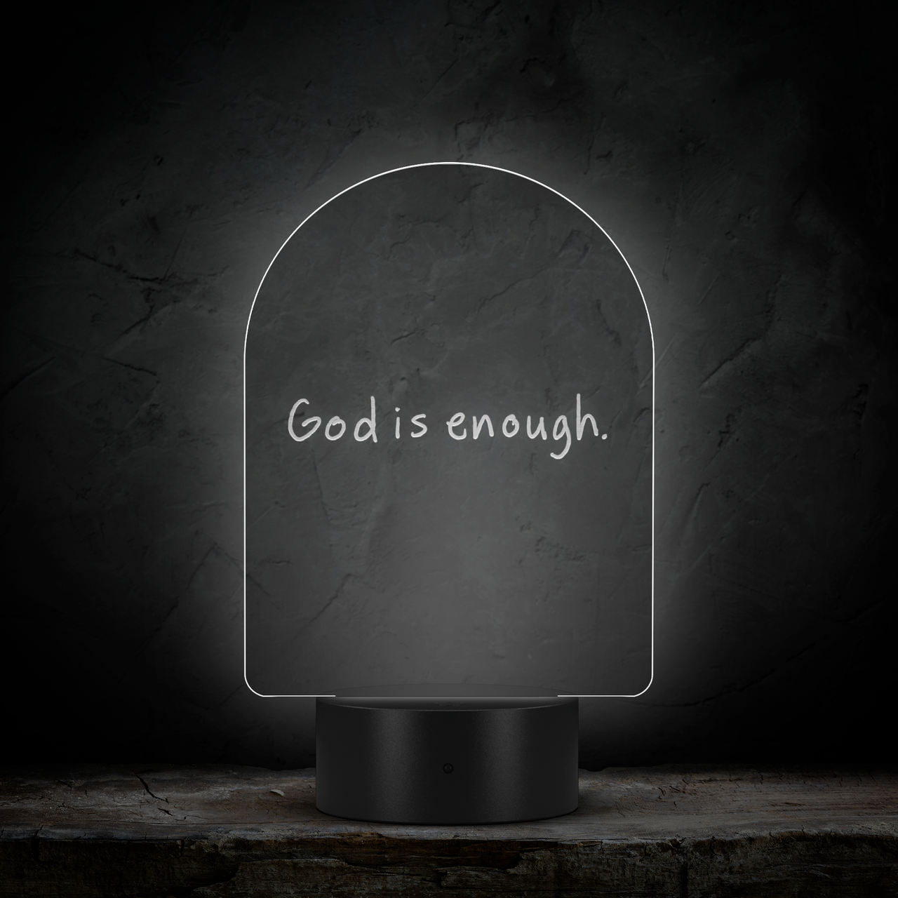 GOD_IS_ENOUGH_-_LED_SIGN_Arc_Dark_Main_Mockup.png