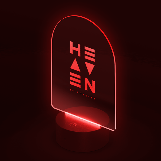 HEAVEN_IS_FOREVER_-_LED_SIGN_Arc_Dark_Angle_Red_Mockup.png