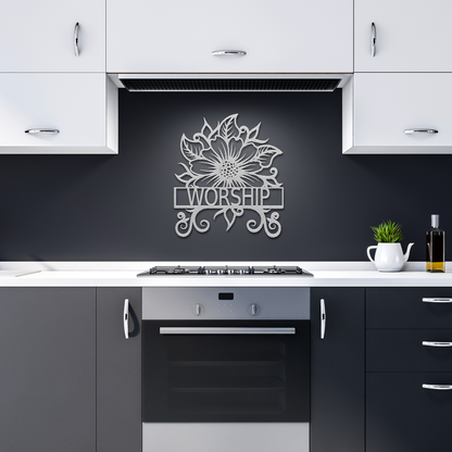 WORSHIP_METAL_SIGN_Silver_Dark_Kitchen_Mockup.png