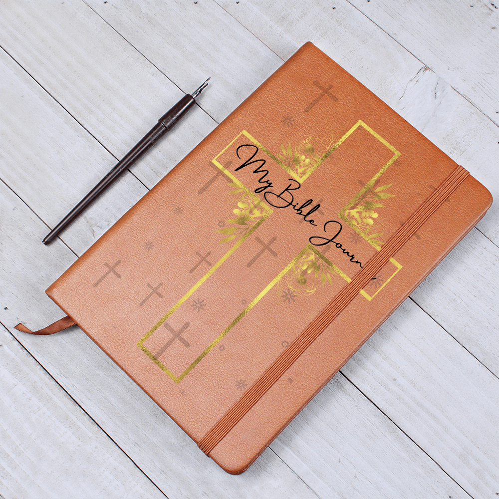 MY BIBLE JOURNAL - LEATHER JOURNAL