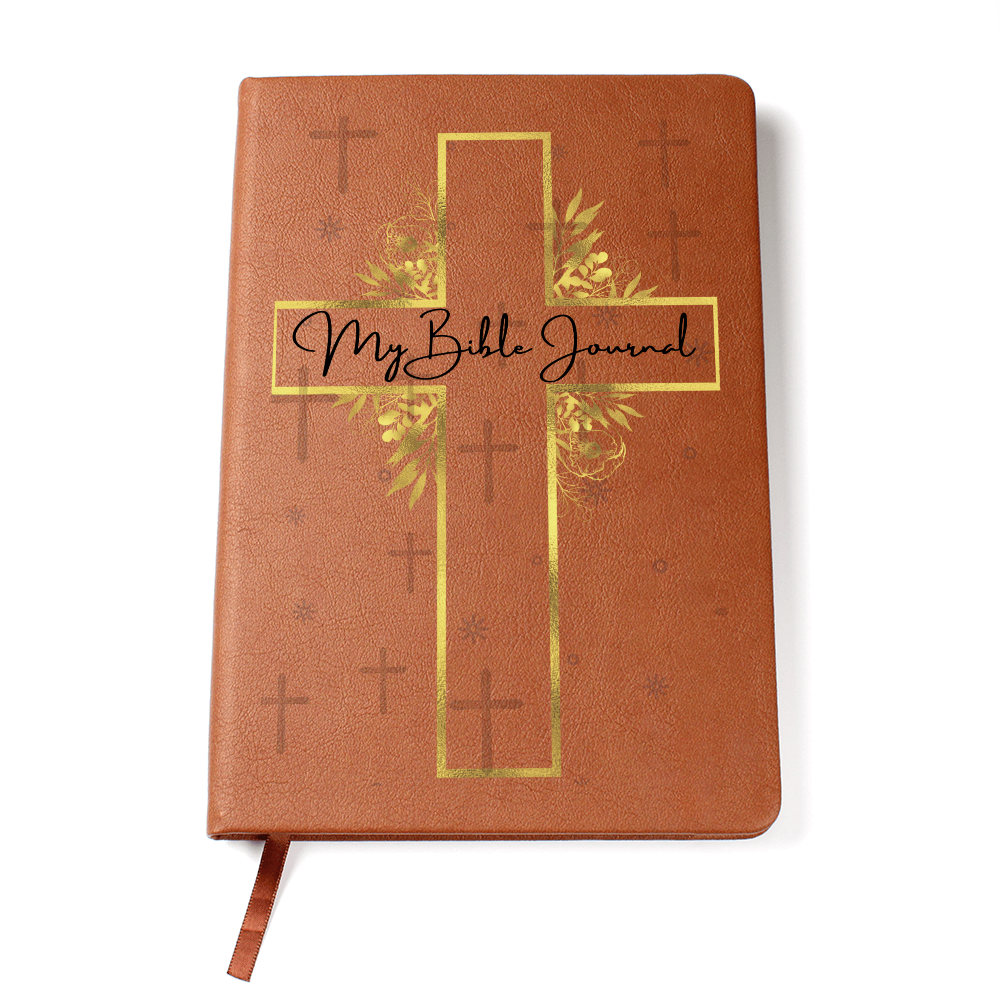 MY BIBLE JOURNAL - LEATHER JOURNAL