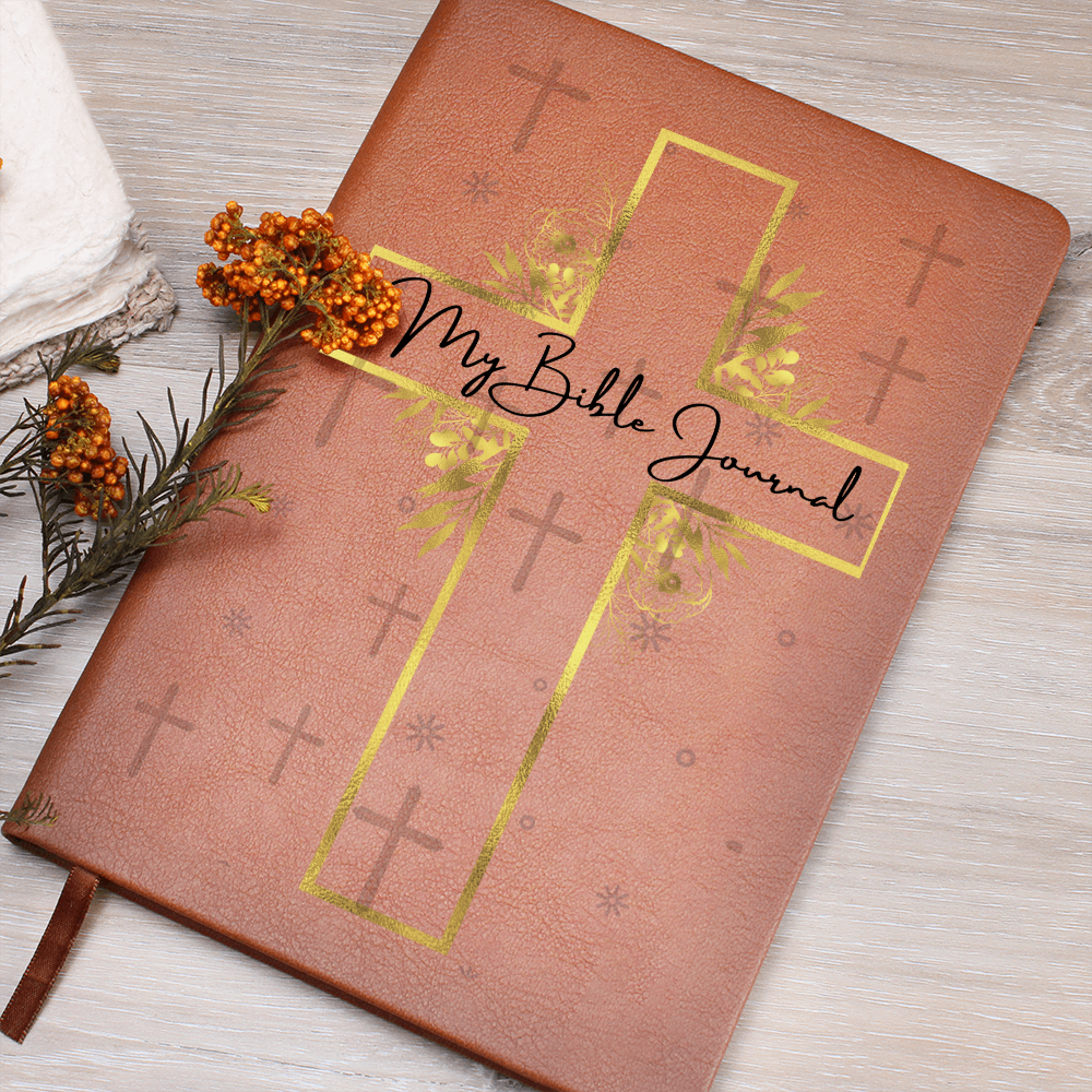 MY BIBLE JOURNAL - LEATHER JOURNAL