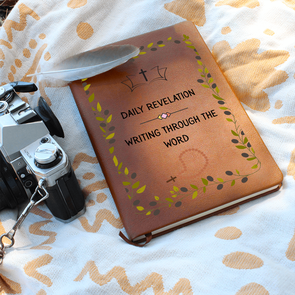 DAILY REVELATION - WRITING THROUGH THE WORD - LEATHER JOURNAL