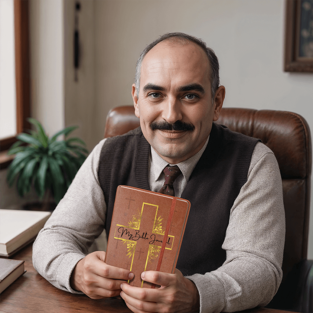 MY BIBLE JOURNAL - LEATHER JOURNAL