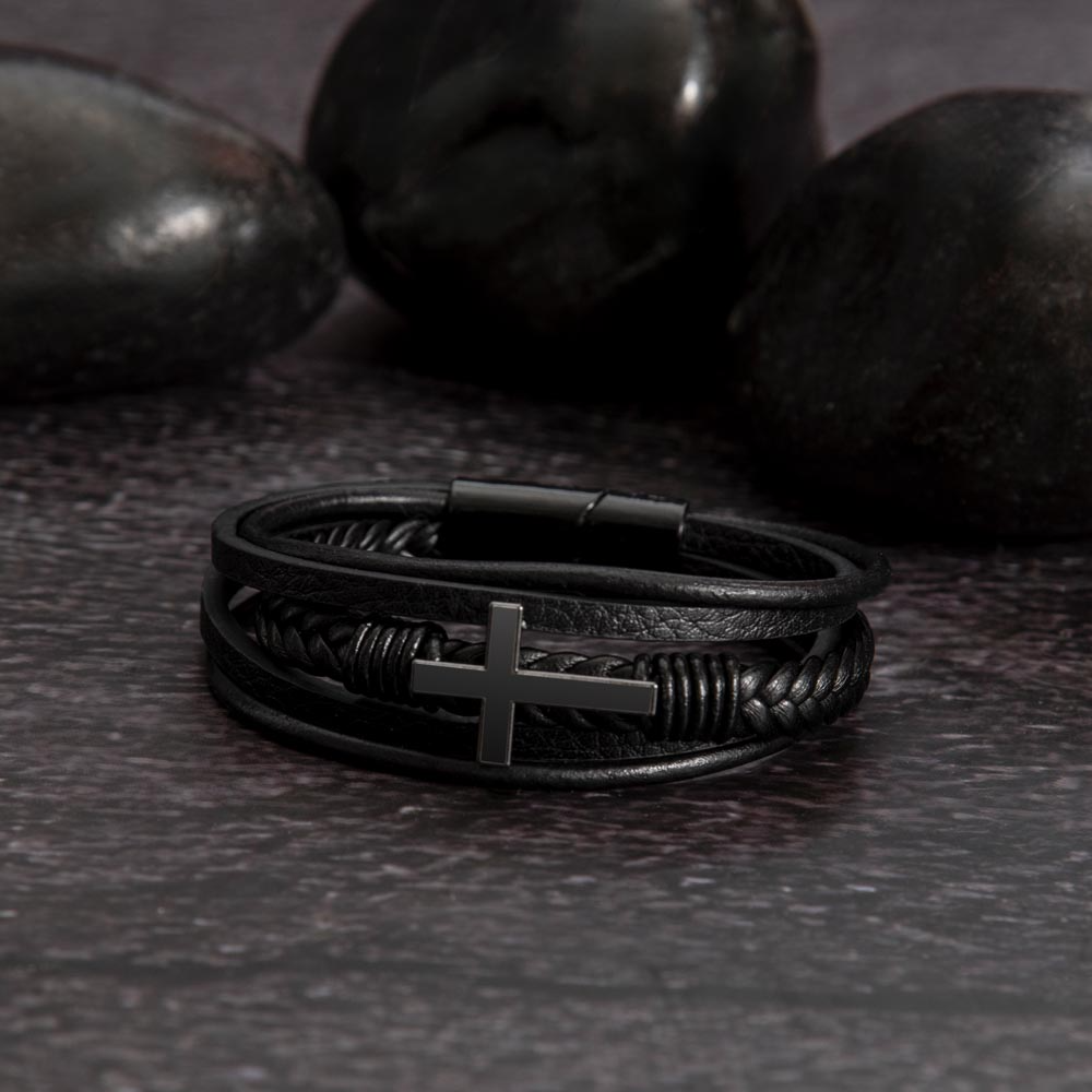 TO MY BROTHER - HAPPY BIRTHDAY - CROSS BRACELET GIFT SET