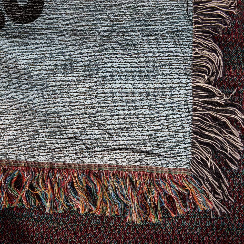 JESUS RESTORES SOULS - WOVEN HEIRLOOM BLANKET