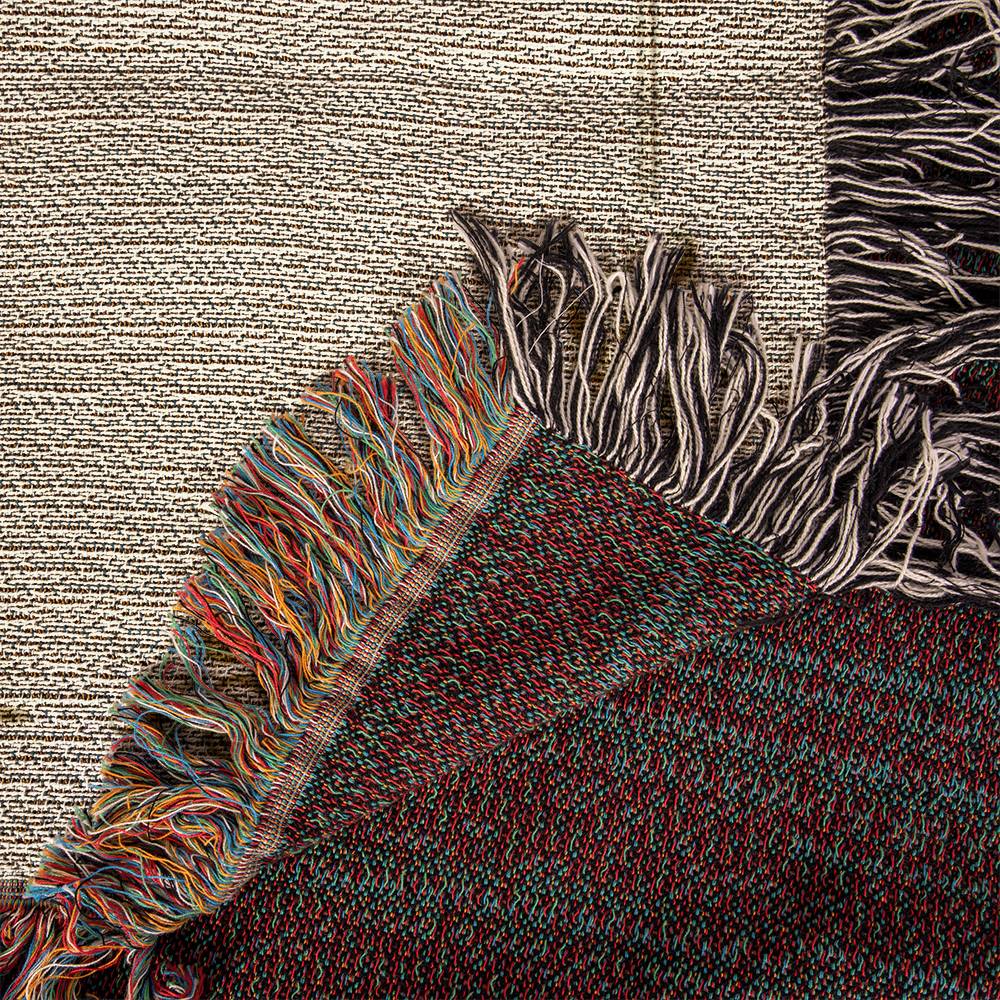 JESUS SAVES - WOVEN HEIRLOOM BLANKET