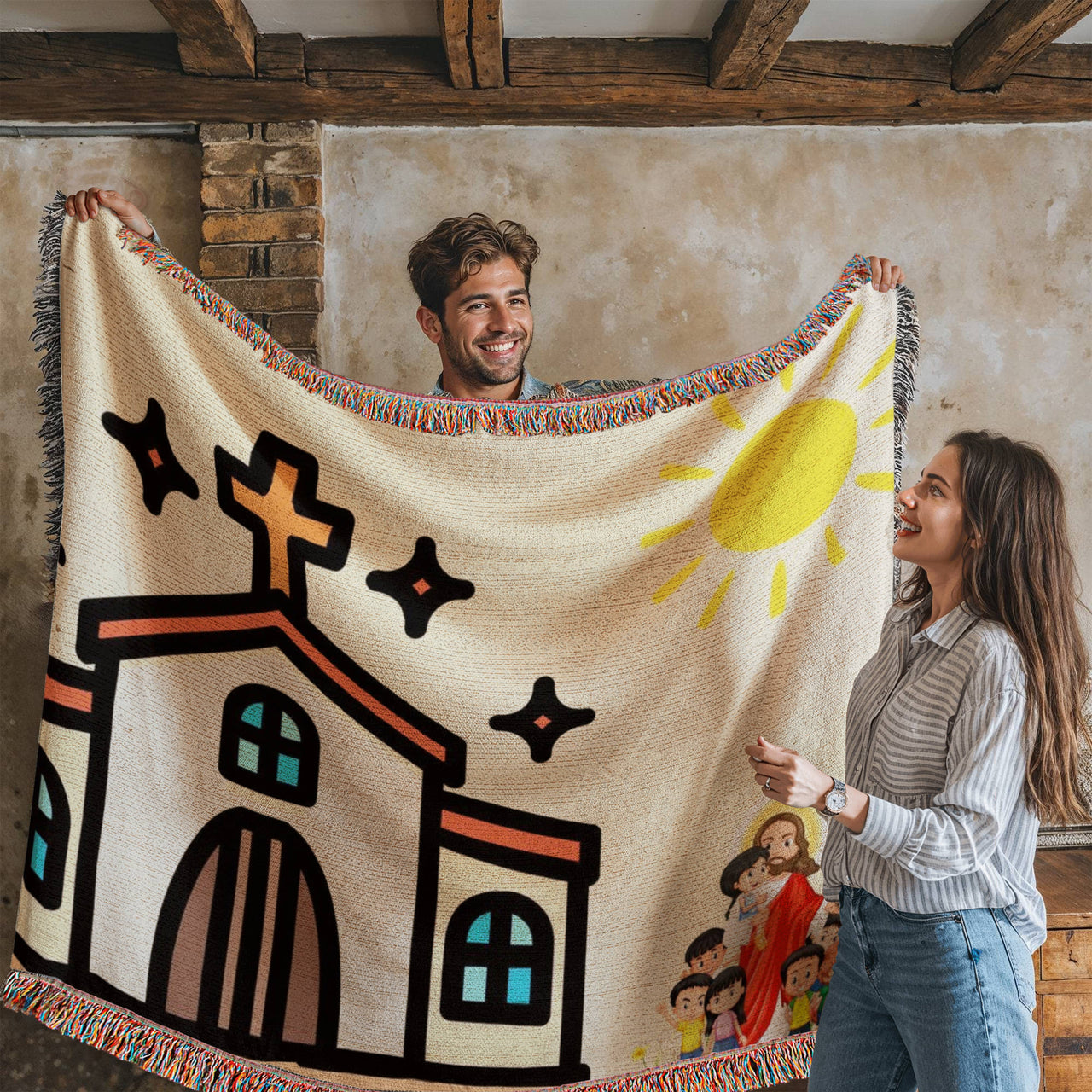 CHURCH SEASON - WOVEN HEIRLOOM BLANKET
