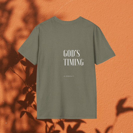 GODS TIMING IS PERFECT - TEE